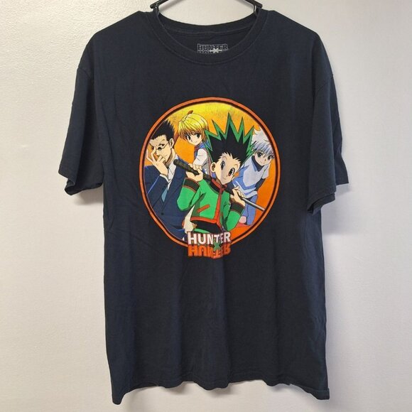 Hunter X Hunter Tee Shirt Mens Medium Graphic Black Adult - Picture 1 of 7